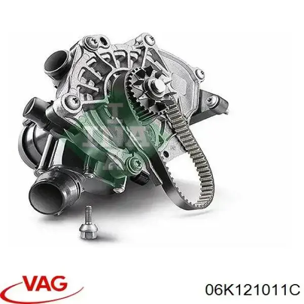 Помпа охлаждения VAG 06K121011C цена, от 31.07 USD