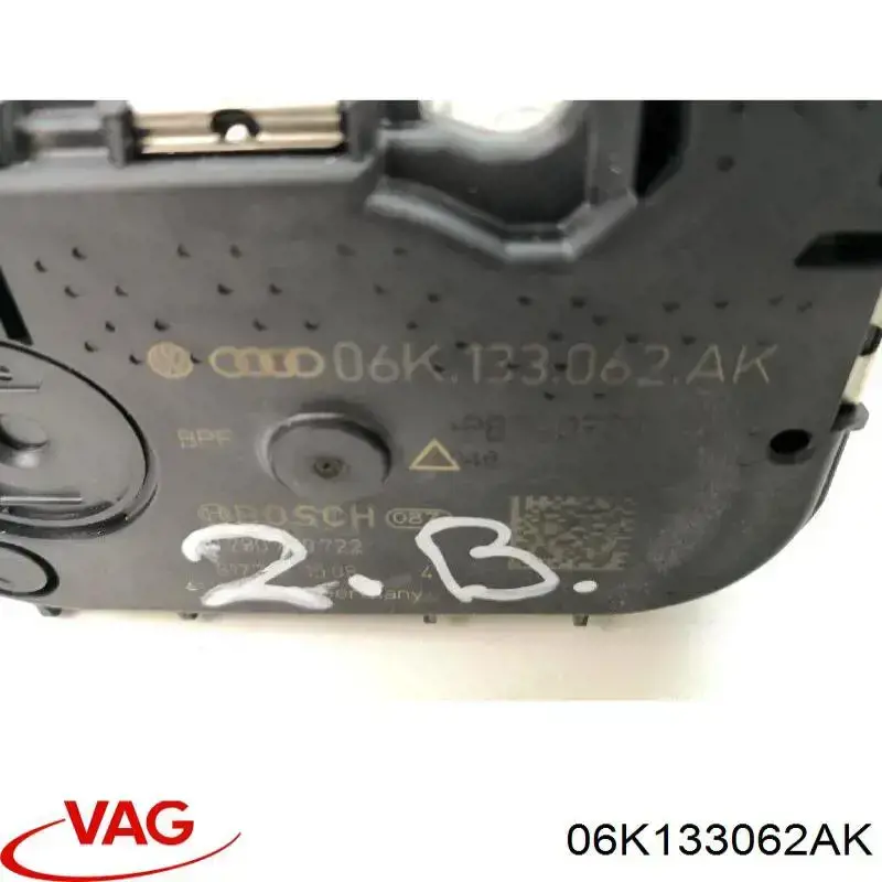 Дроссельная заслонка 06K133062AK VAG