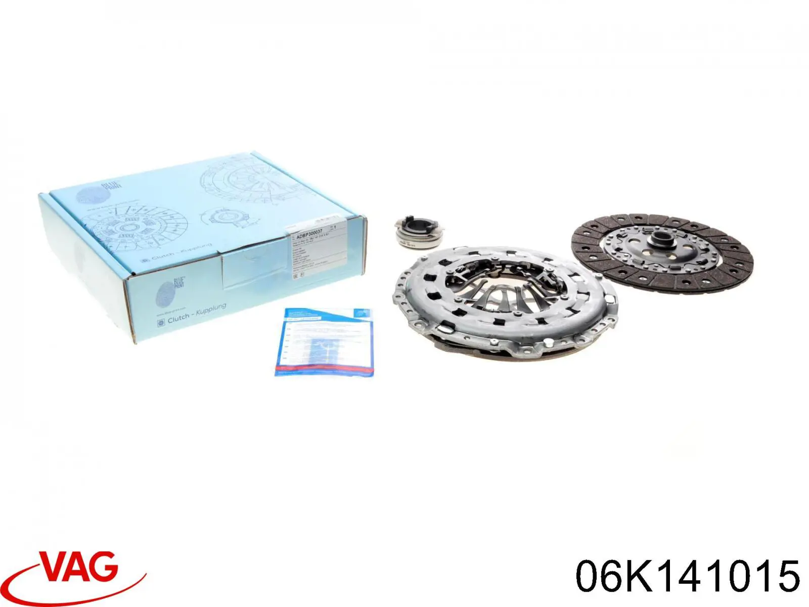 Купить 06K141015 VAG Комплект сцепления (диск, корзина, подшипник)