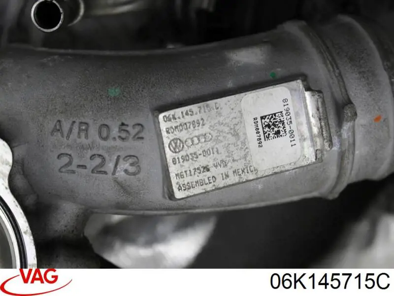 Турбокомпрессор VAG 06K145715C