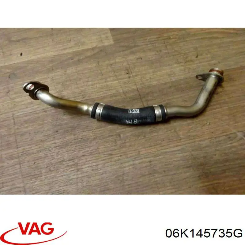 06K145735G VAG tubo (mangueira de derivação de óleo de turbina)