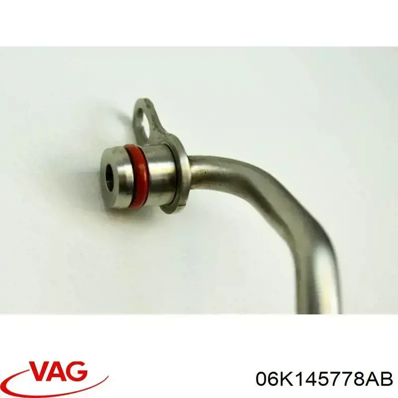 Трубка (шланг) подачи масла к турбине VAG 06K145778AB цена, от 8.87 USD