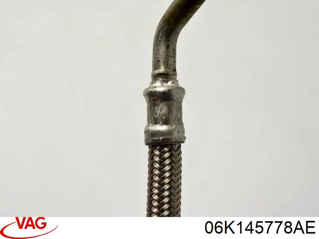 Трубка/шланг подачи масла к турбине VAG 06K145778AE