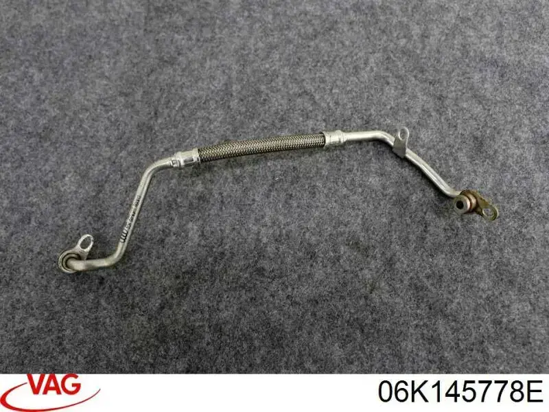 Трубка (шланг) подачи масла к турбине VAG 06K145778E цена, от 2.53 USD