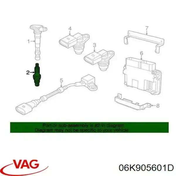 Купить PAC905601 VAG Свечи автомобильные