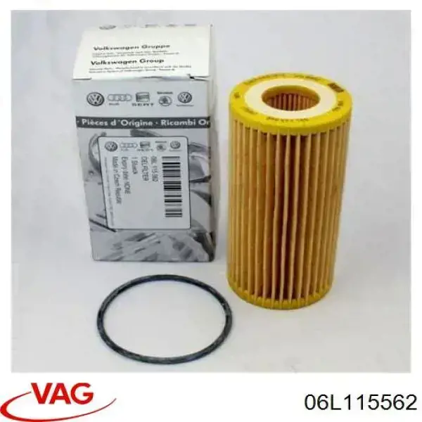 06L115562 VAG filtro de óleo