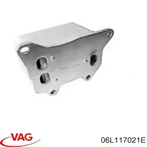 Купить 06L117021E VAG Радиатор масляный (холодильник), под фильтром