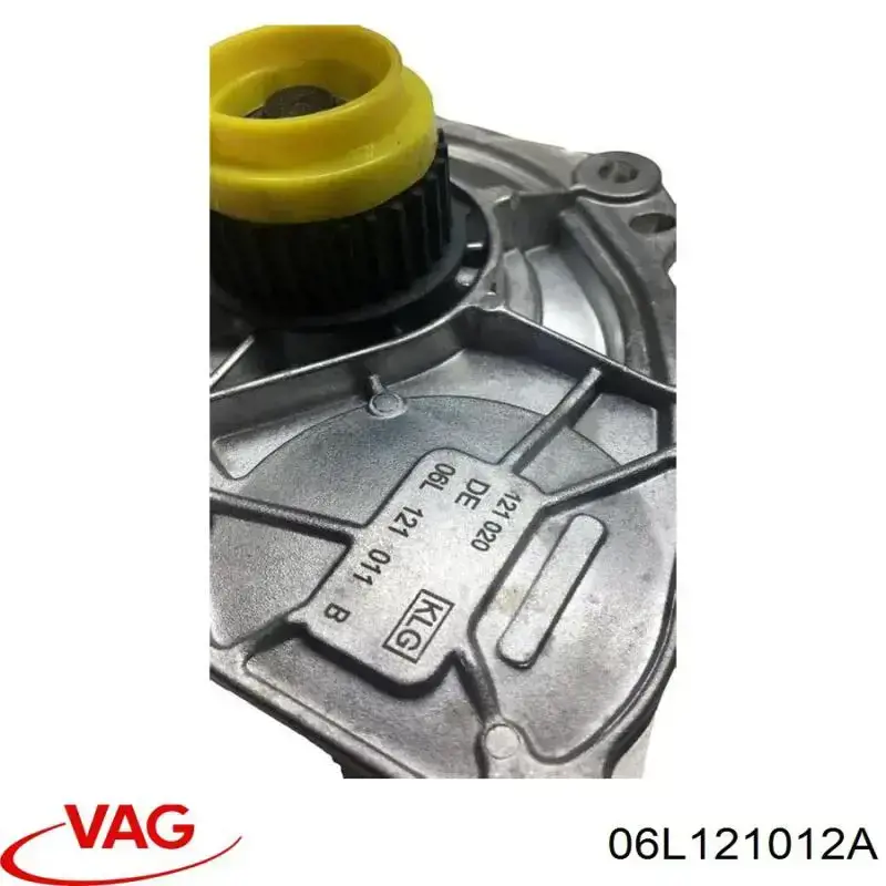 Помпа водяная (насос) охлаждения, в сборе с корпусом 06L121012A VAG