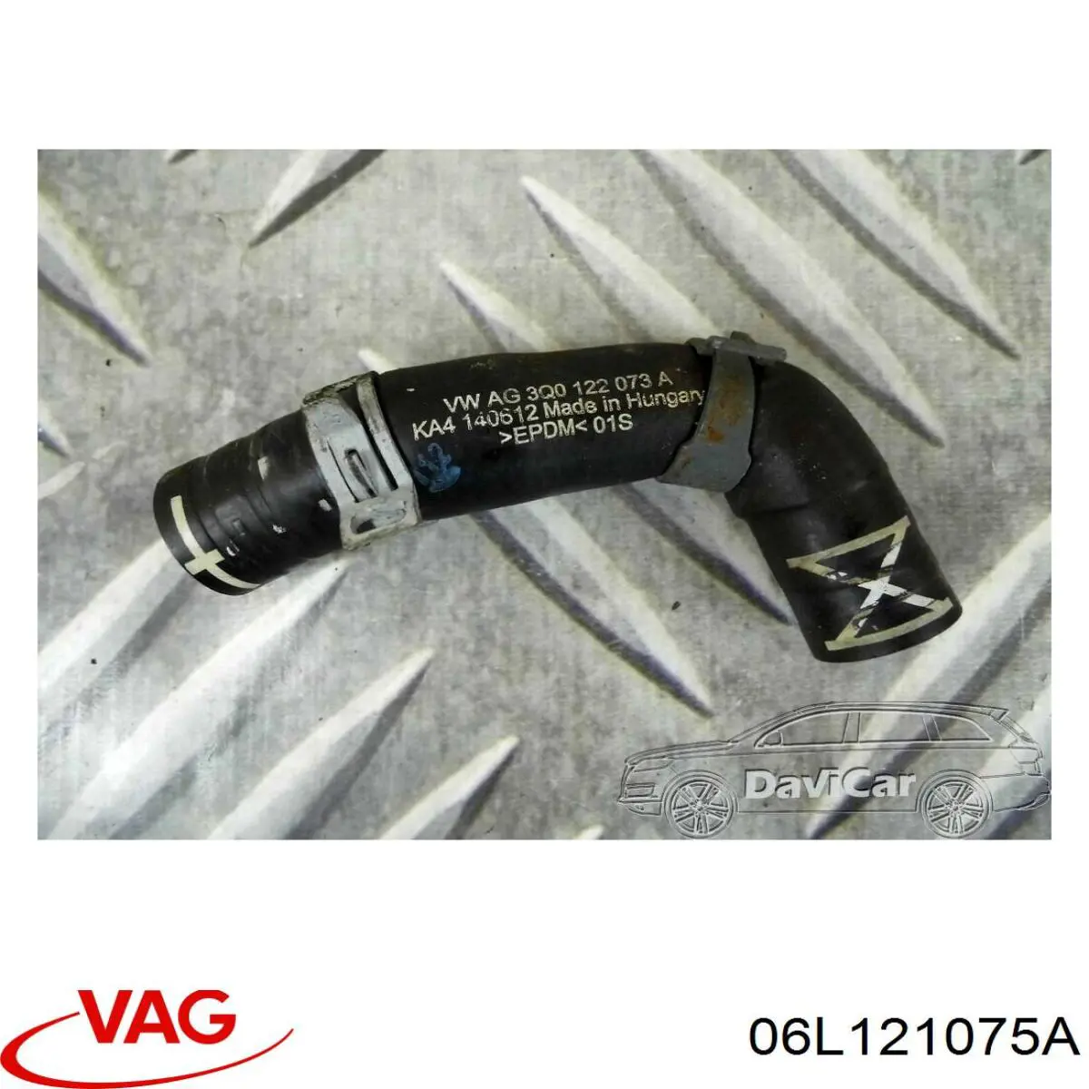 Купить 06L121075A VAG Трубопроводы и шланги системы охлаждения