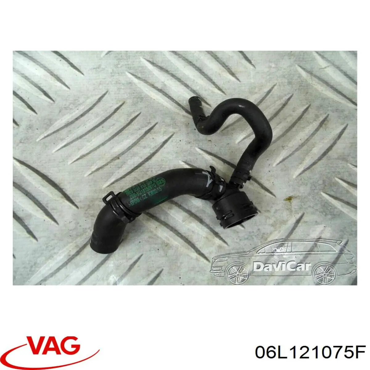 Патрубок термостата VAG 06L121075F