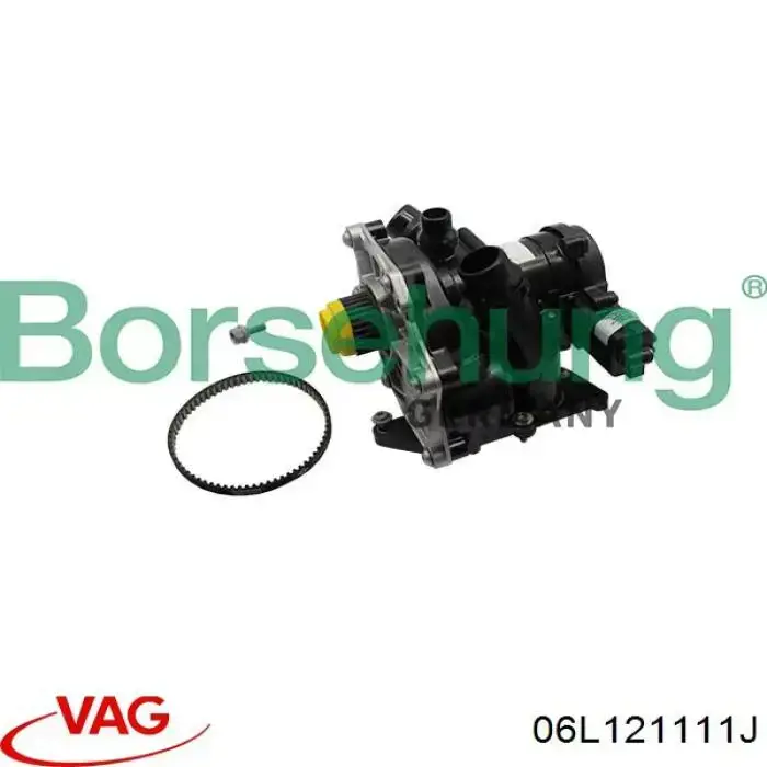 Помпа водяная (насос) охлаждения, в сборе с корпусом 06L121111J VAG