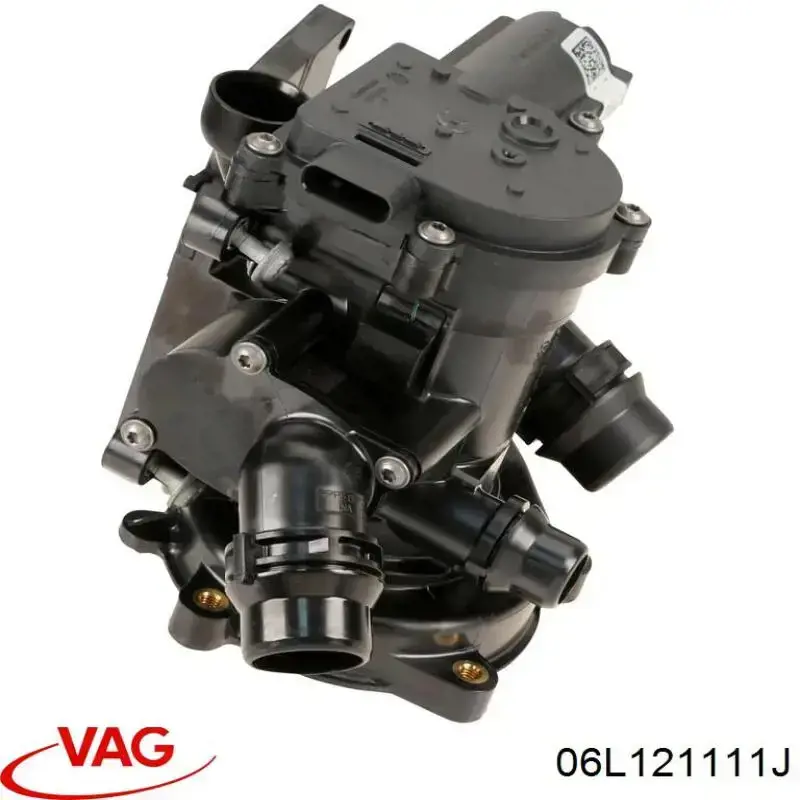 Купить 06L121111J VAG Помпа водяная (насос) охлаждения, в сборе с корпусом