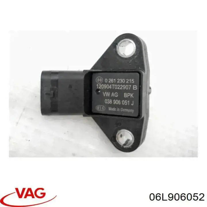 Датчик тиску трубки вторинного повітря 06L906052 VAG/Audi