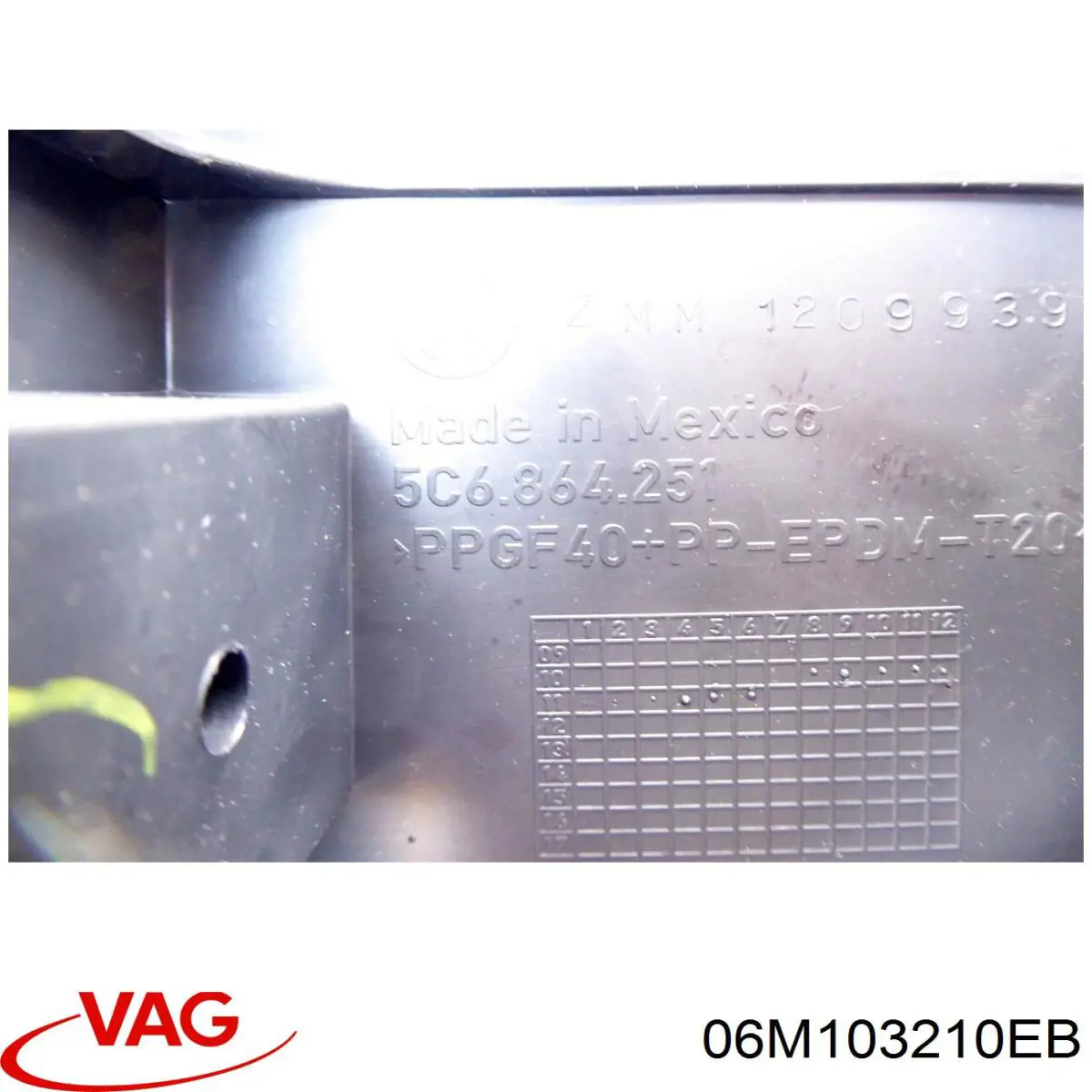  Cano derivado de ventilação de cárter (de separador de óleo) Audi A6 C8 sedan (4A2) (2018 - 2026) C8