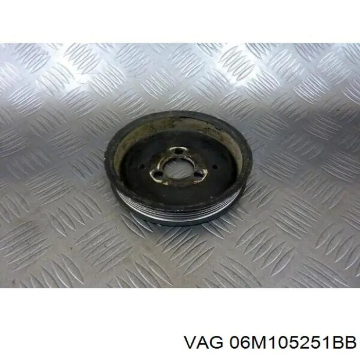 Шкив коленвала 06M105251BB VAG