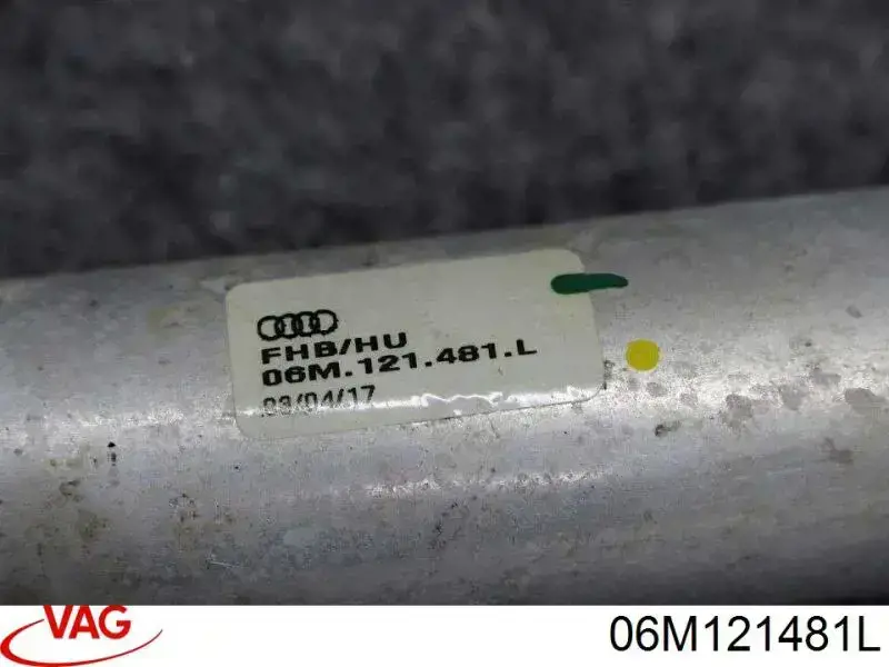 Шланг/патрубок системы охлаждения VAG 06M121481H цена, от 33.86 USD