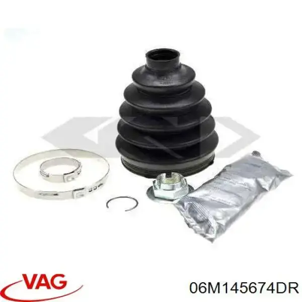 Патрубок интеркулера 06M145674DR VAG