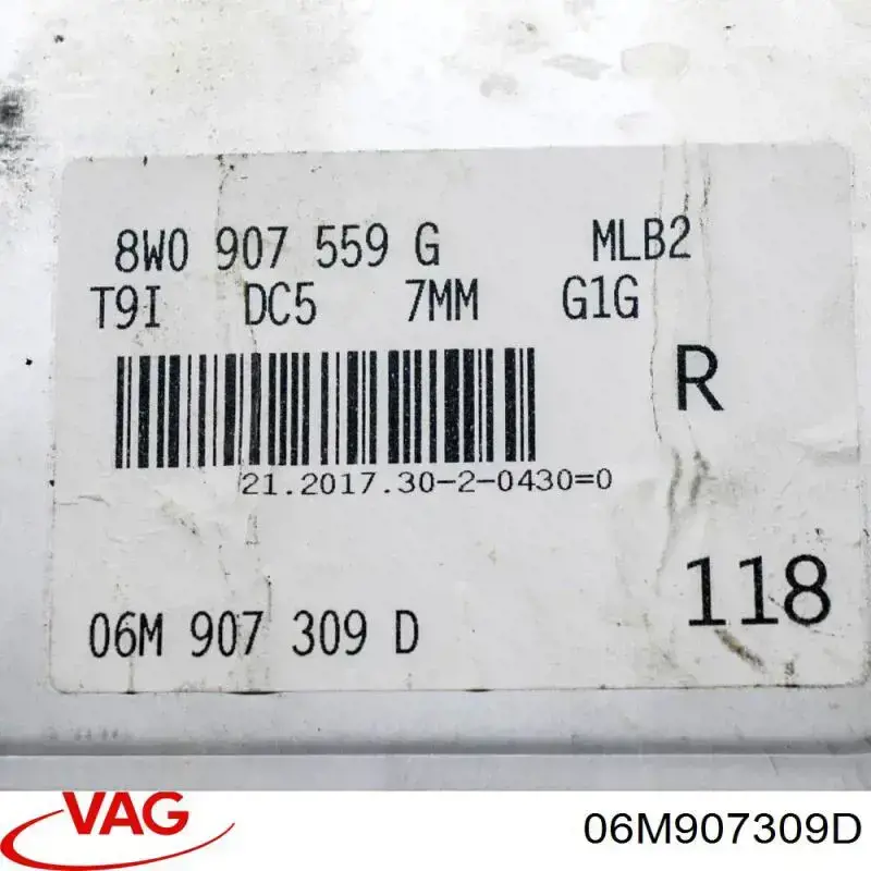 Купить 06M907309D VAG 