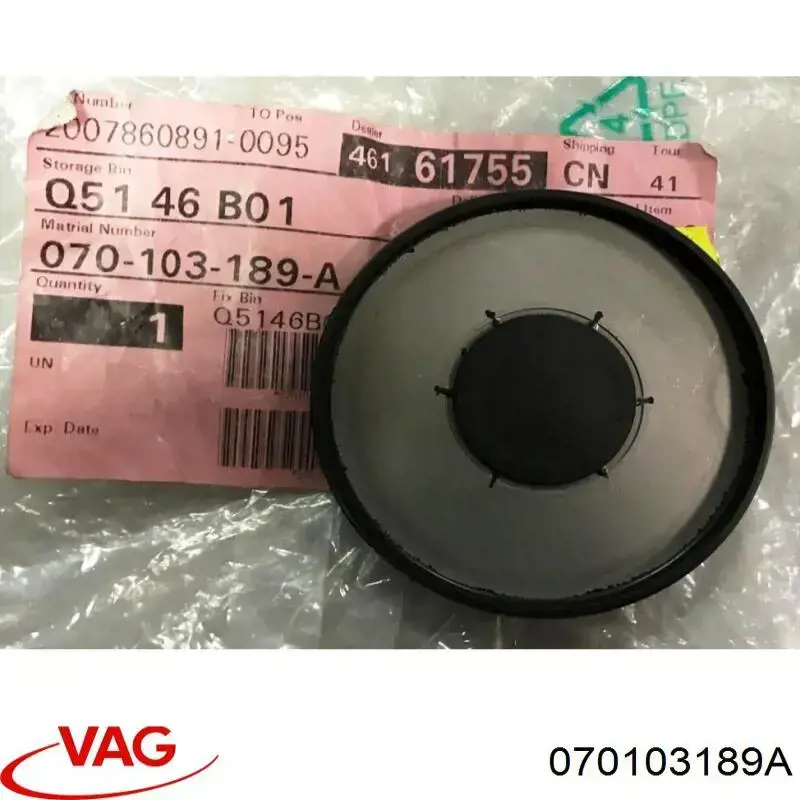 070103189A VAG Tapa culata original y equivalente