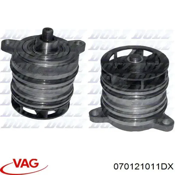 Помпа охлаждения VAG 070121011DX цена, от 32.56 USD