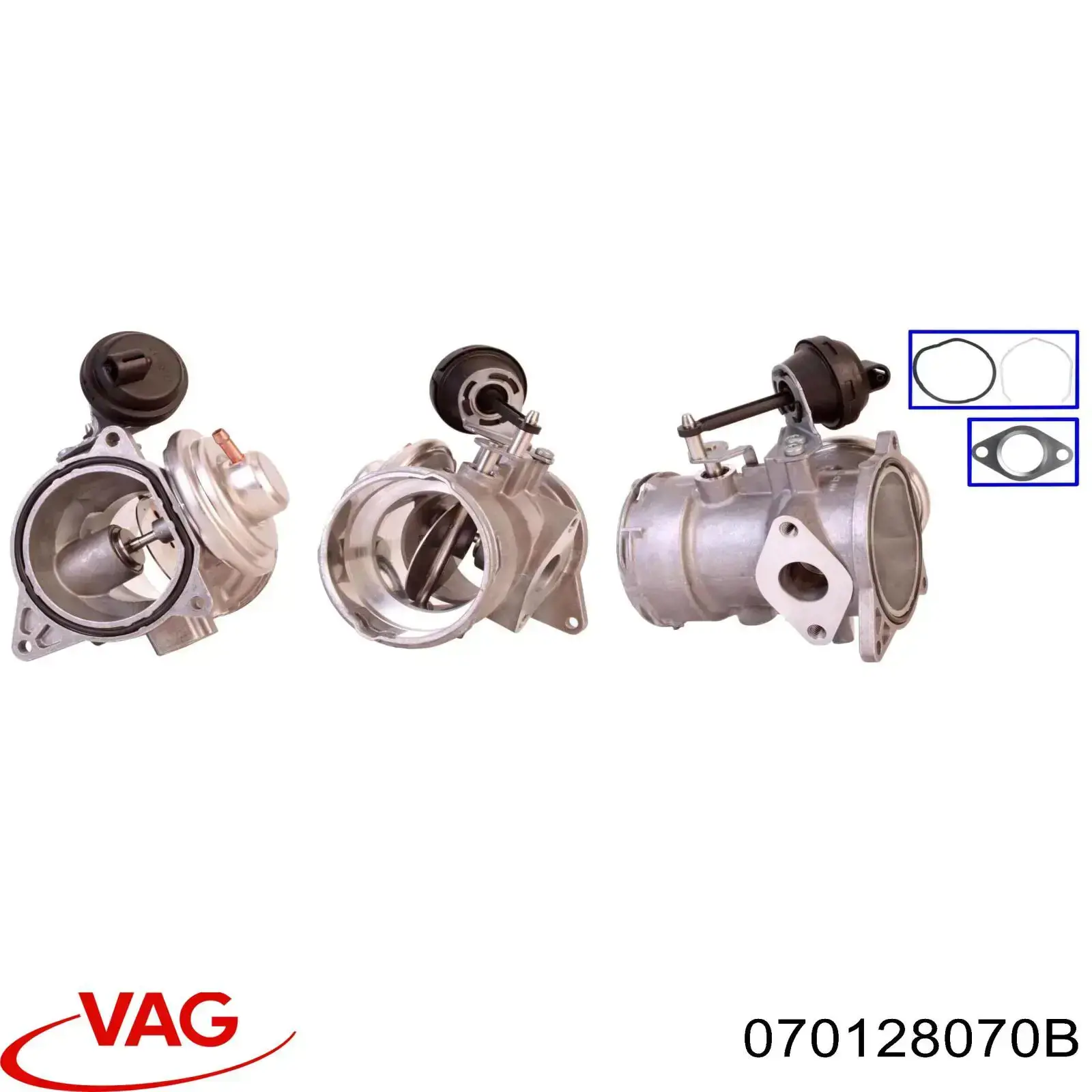 Купить 070128070B VAG Клапан EGR системы рециркуляции отработавших газов