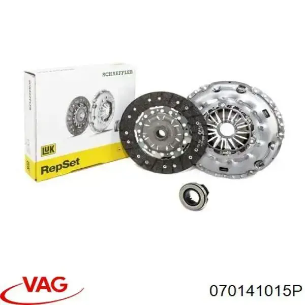 Купить 070141015P VAG Комплект сцепления (диск, корзина, подшипник)