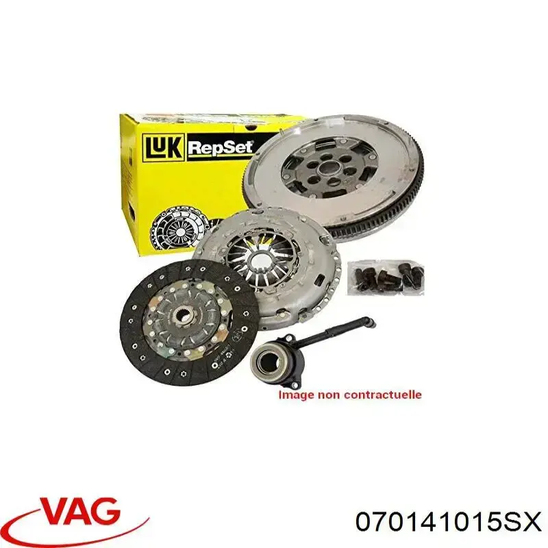 Комплект сцепления (3 части) VAG 070141015SX цена, от 205.97 USD