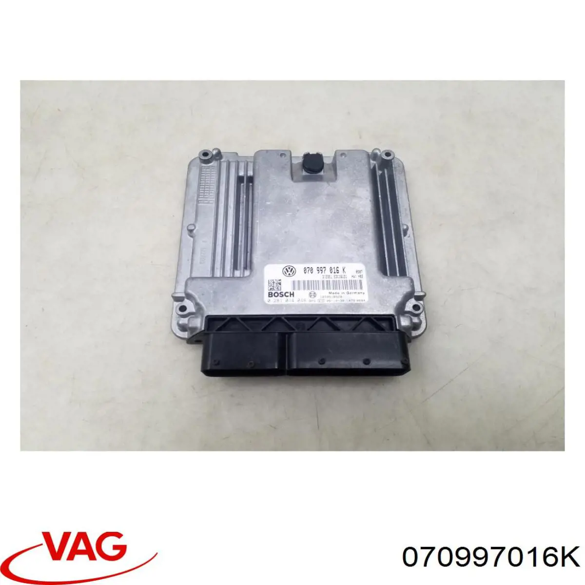 070997016K VAG Мозги двигателя