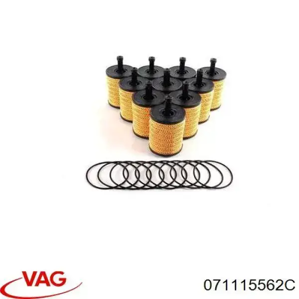 Фильтр очистки масла центробежный VAG 071115562C цена, от 6.02 USD