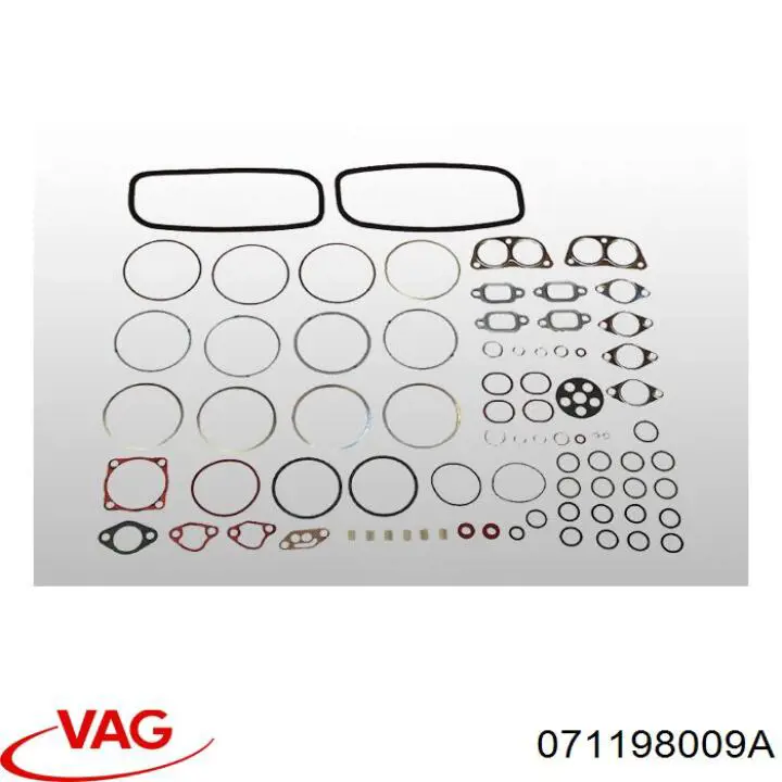 071198009A VAG комплект прокладок двигателя полный