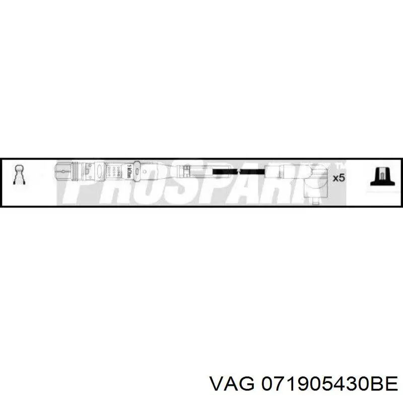 Провода зажигания VAG 071905430BE цена, от 21.88 USD