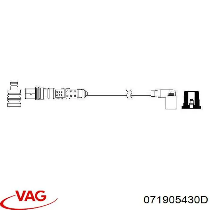 Провода зажигания VAG 071905430D цена, от 16.47 USD
