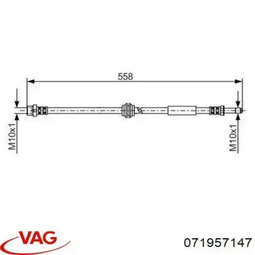 Датчик коленвала 071957147 VAG