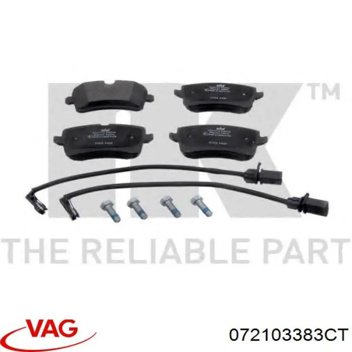 Прокладка ГБЦ VAG 072103383CT цена, от 38.47 USD