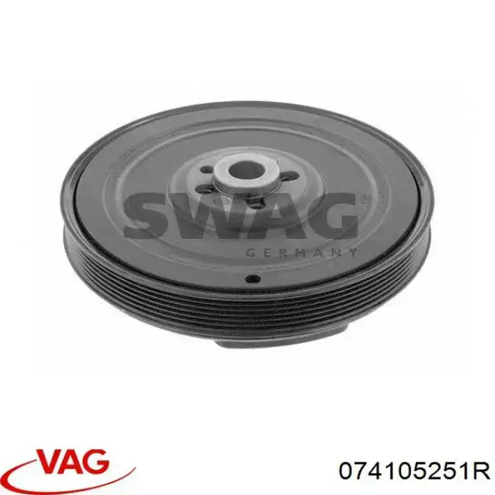 Шкив коленвала (демпфер) VAG 074105251R цена, от 109.36 USD