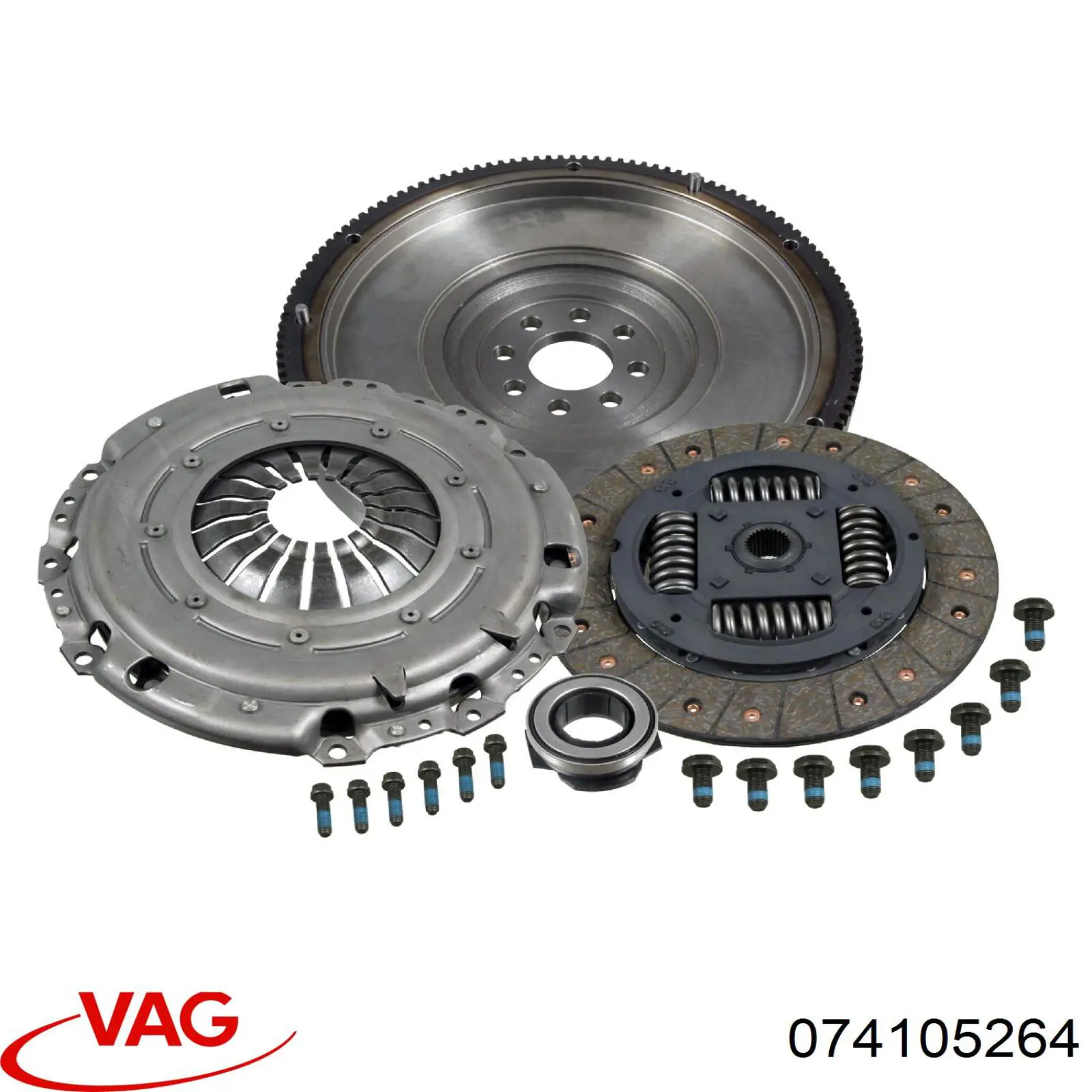 Комплект сцепления (3 части) VAG 074105264 цена, от 334.14 USD