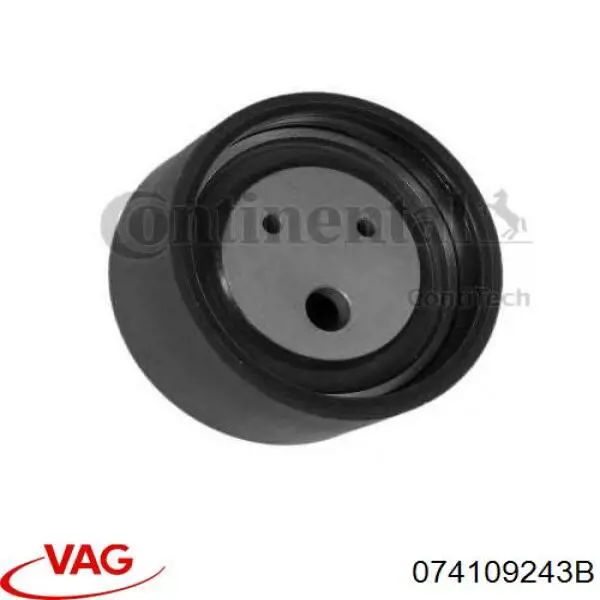 Ролик натяжителя ремня газораспределения VAG 074109243B цена, от 36.76 USD