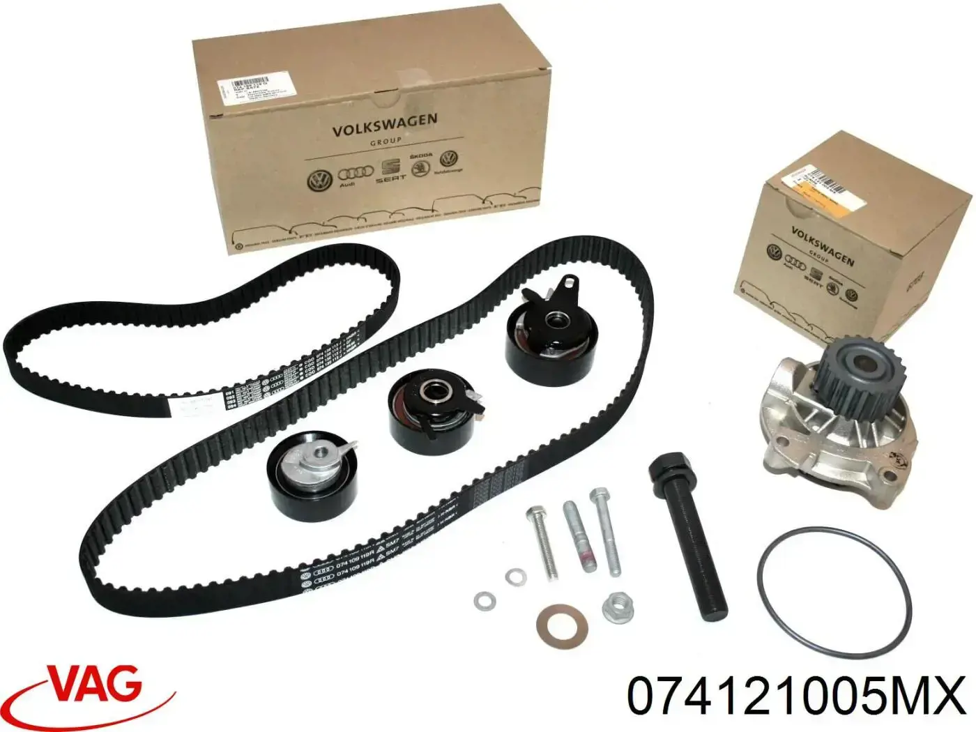 Помпа охлаждения VAG 074121005MX цена, от 31.75 USD