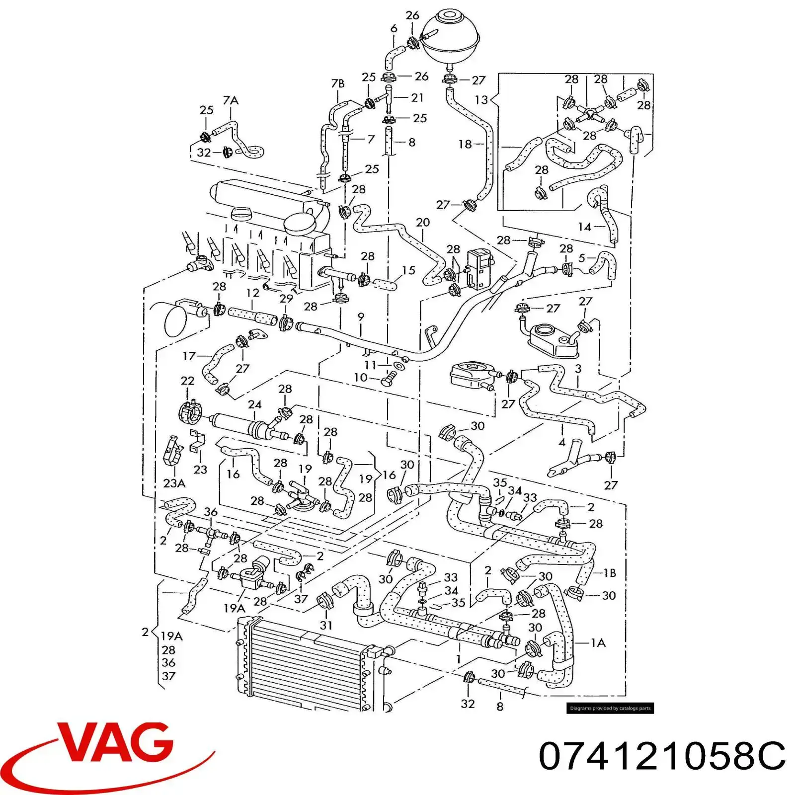 Купить 074121058C VAG 