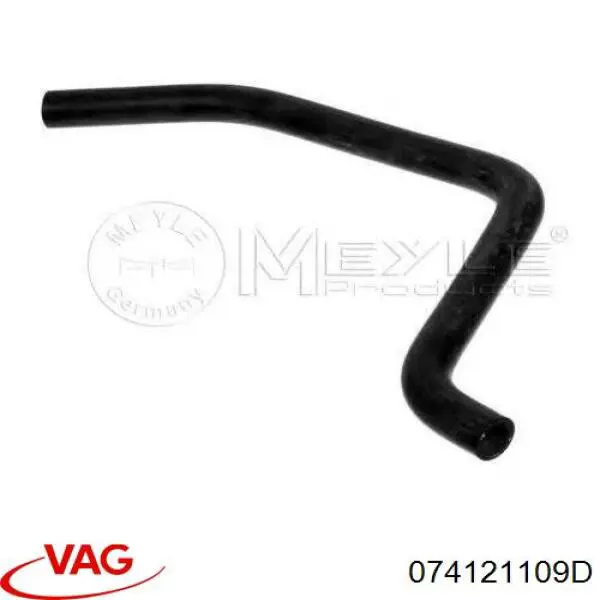 Шланг/патрубок системы охлаждения VAG 074121109D цена, от 7.60 USD