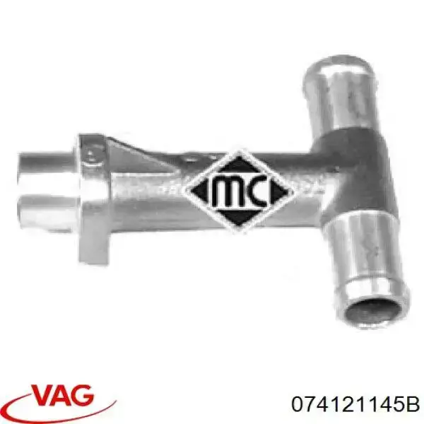 Купить 074121145B VAG Фланец охлаждающей жидкости