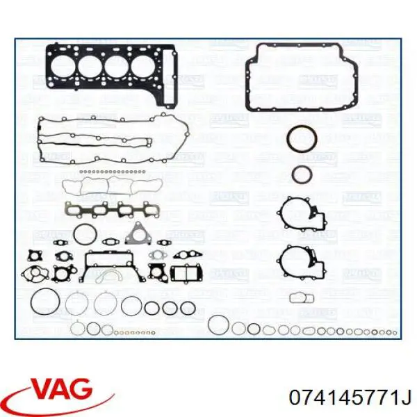 Трубка (шланг) подачи масла к турбине VAG 074145771J цена, от 88.89 USD