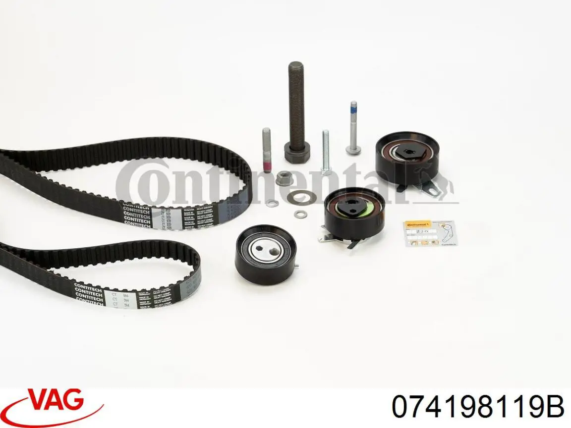ГРМ ремни, комплект VAG 074198119B цена, от 136.83 USD