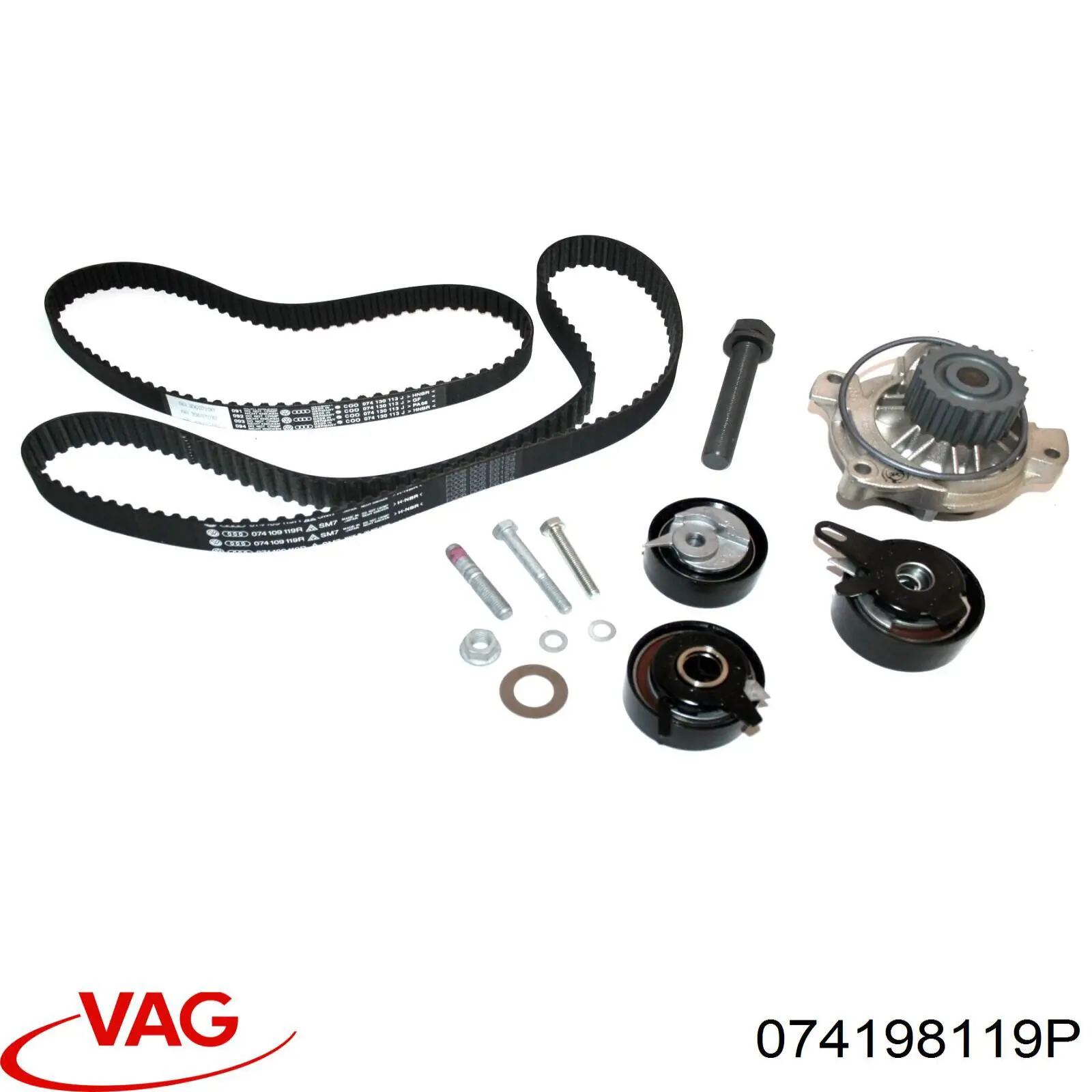 Комплект ГРМ 074198119P VAG