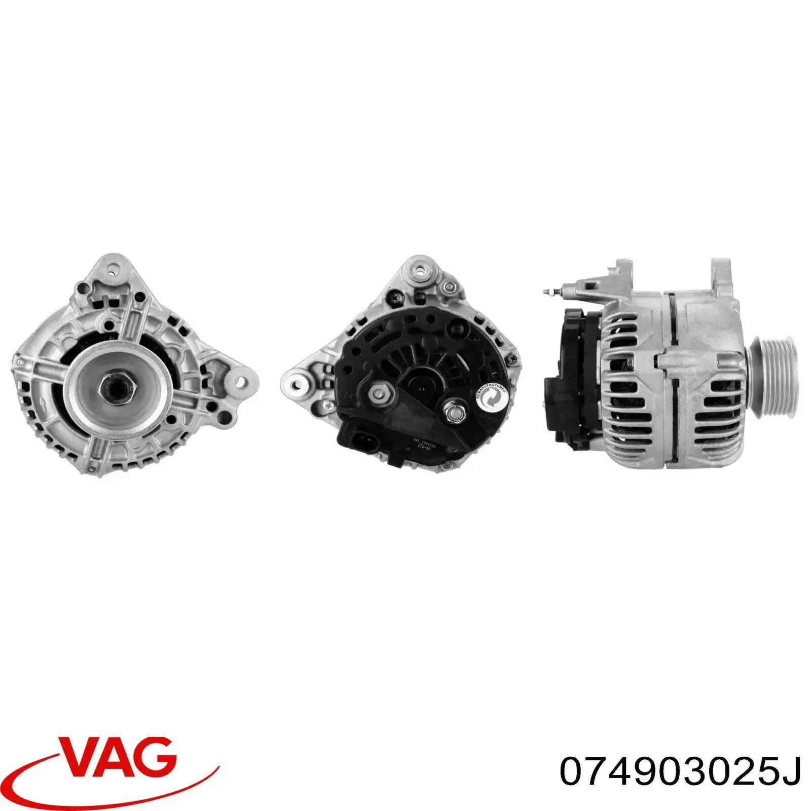 074903025J VAG Генератор автомобильный