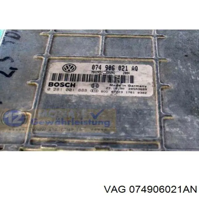 ЭБУ двигателем VAG 074906021AN цена, от 29.08 USD