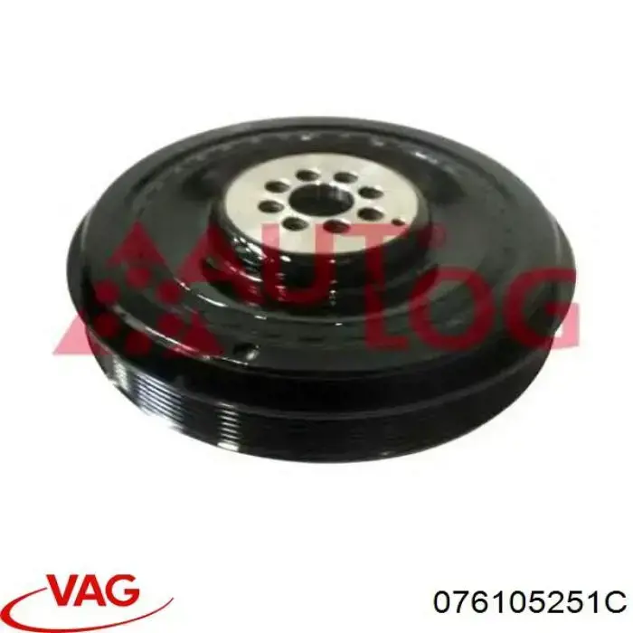 Купить 076105251C VAG Шкив-демпфер коленвала