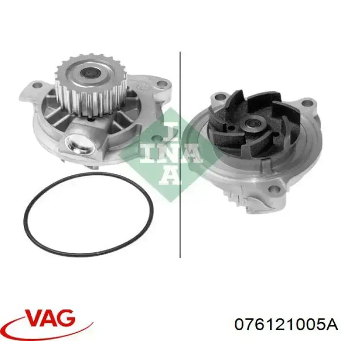 Bomba de água (bomba) de esfriamento 076121005A VAG