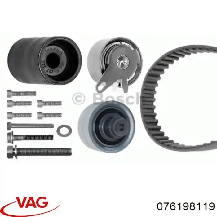 Ремень ГРМ, комплект VAG 076198119