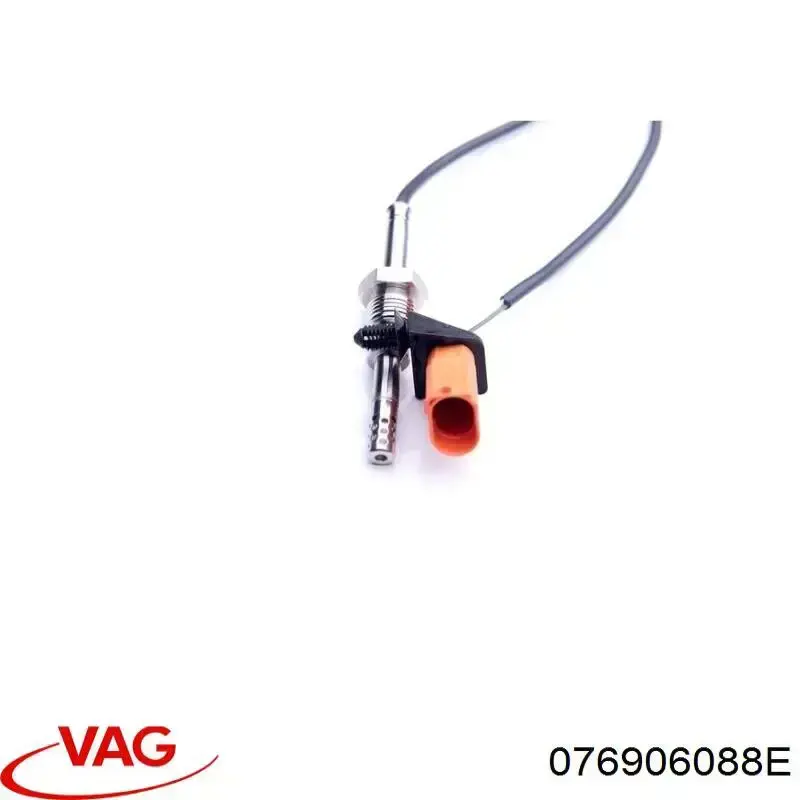 076906088E VAG sensor de temperatura dos gases de escape (ge, depois de filtro de partículas diesel)